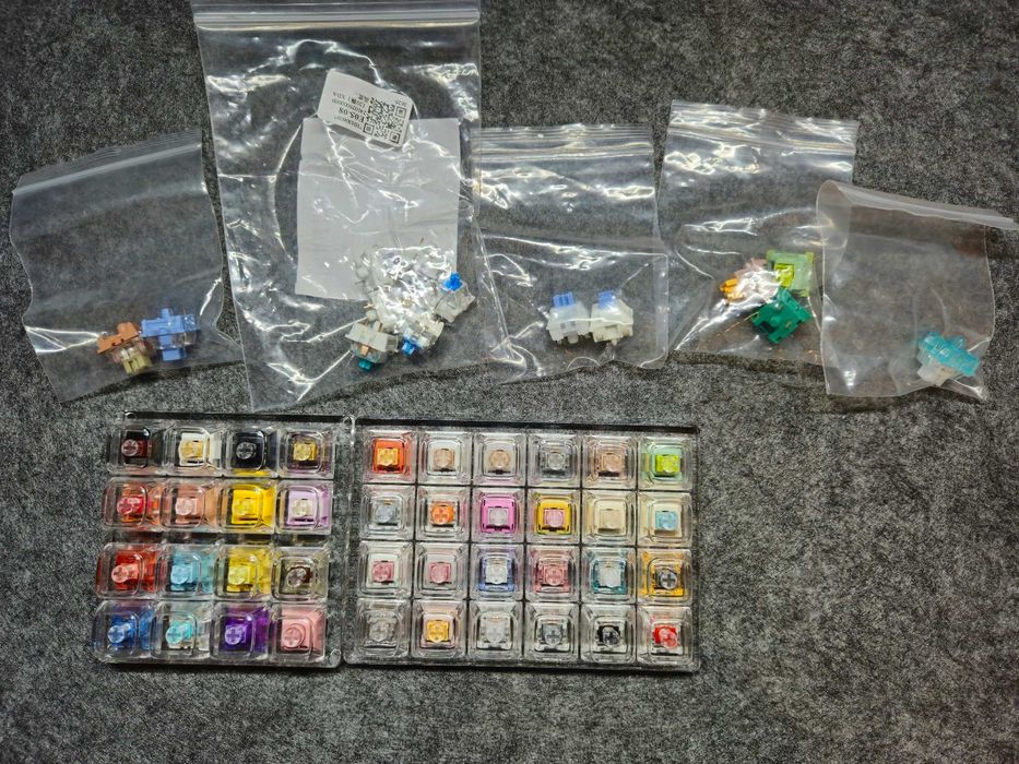 Kit de lubrificação de teclados (GPL 105 e 205g0) + Switches de teste