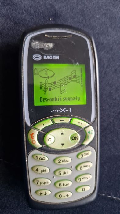 Kolekcjonerski Sagem myX-1 Plus GSM