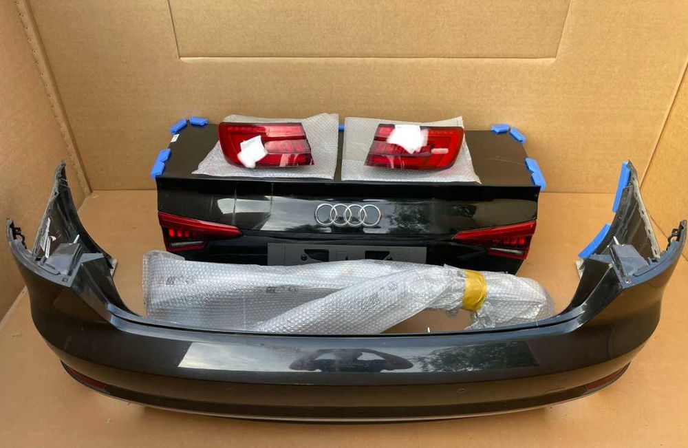 крышка багажника кришка багажник кляпа задний комплект ауди рс4 a4 audi rs4 s4 а4 b9 б9 рест дорест разборка шрот