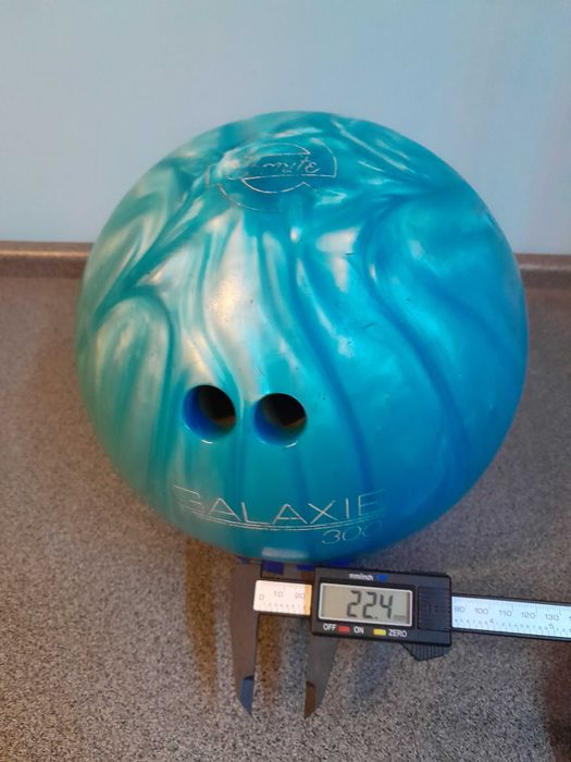 SPAROWA kula do kręgli 5,49 kg EBONITE Galaxie 300 12 lbs