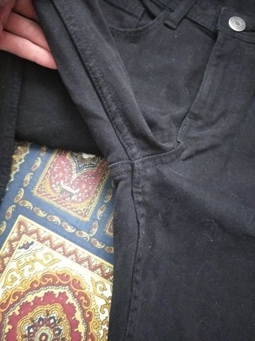 Чорні стрейчеві джинси Denim Co 30/32