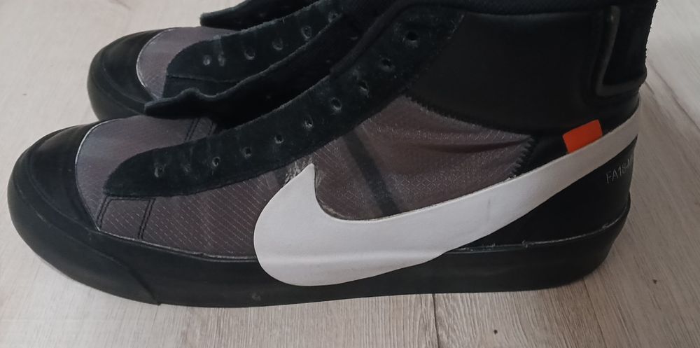 Кросівки чоловічі Nike Blazer Mid Off-White Grim Reaper