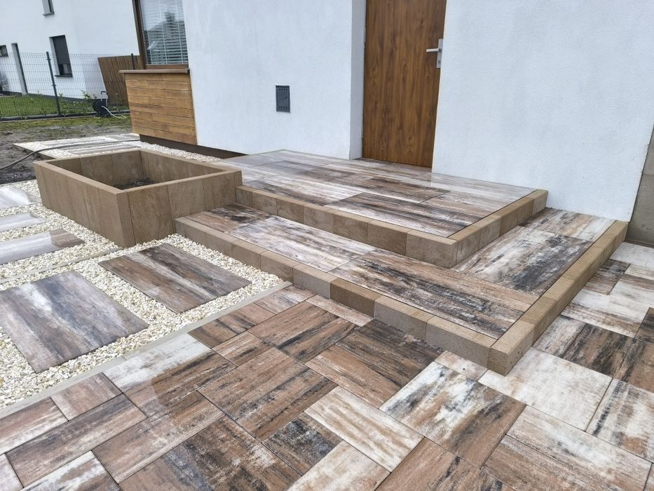 Brukarstwo, Układanie kostki brukowej,Usługi brukarskie,Usługi minikop