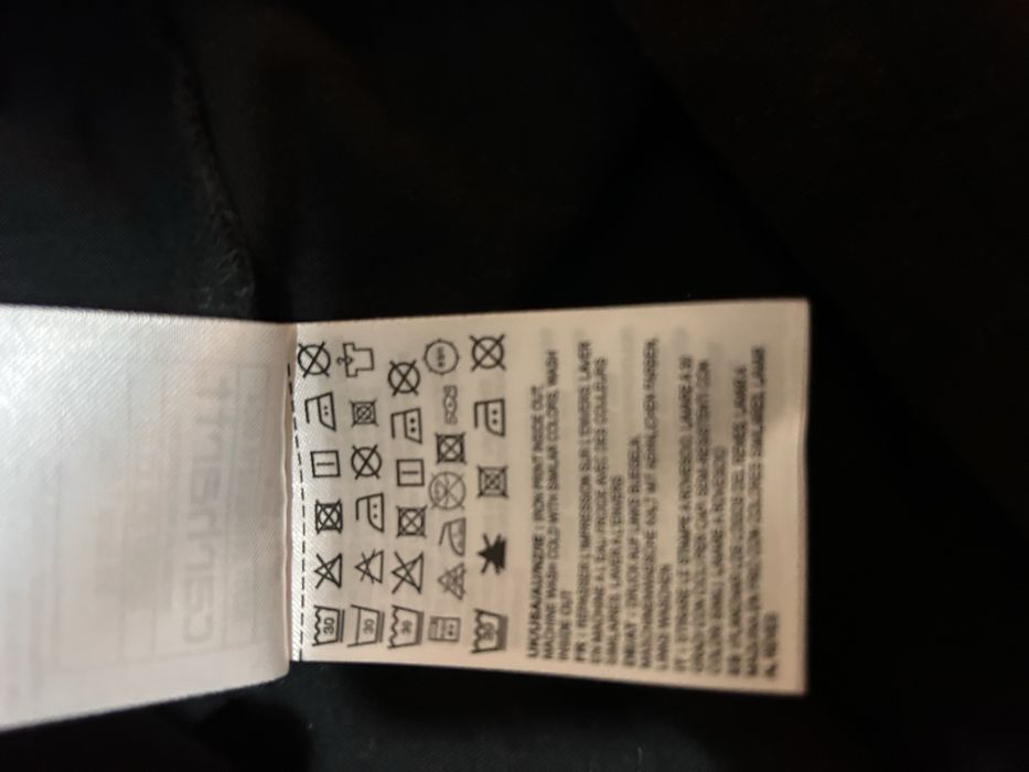 T-shirt Carhartt Preta