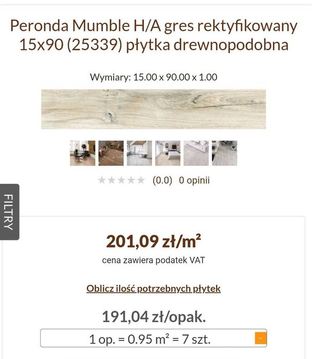Gres Peronda Barcelos 15x90 płytka drewnopodobna i patchwork