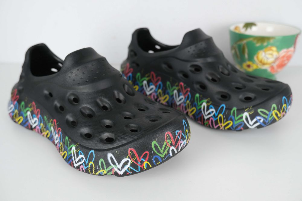 Skechers  foamies x jgoldrcrown : love all gumowe wsuwane  r W7 r 38