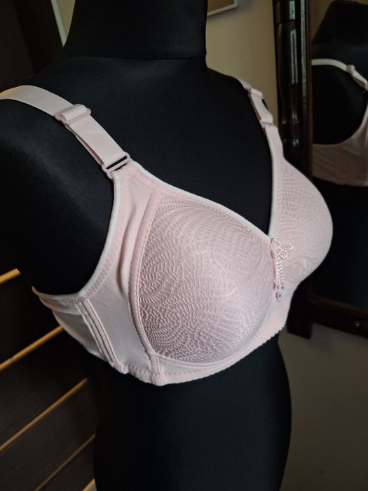 Biustonosz różowy push up XL 80D, 85C