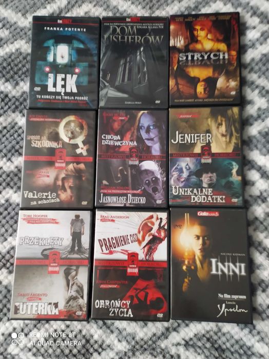 Zestaw Horrorów na DVD