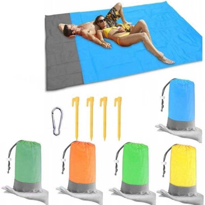 Mata plażowa koc piknikowy 140x200