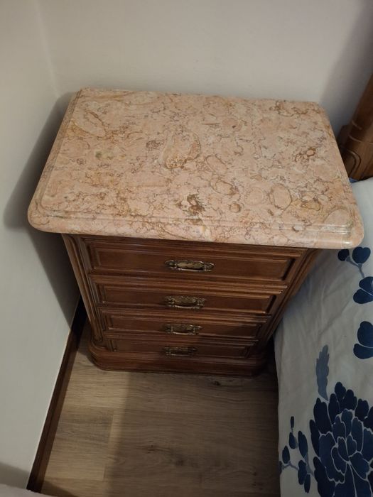 Cómoda+Toucador+2 mesinhas de cabeceira