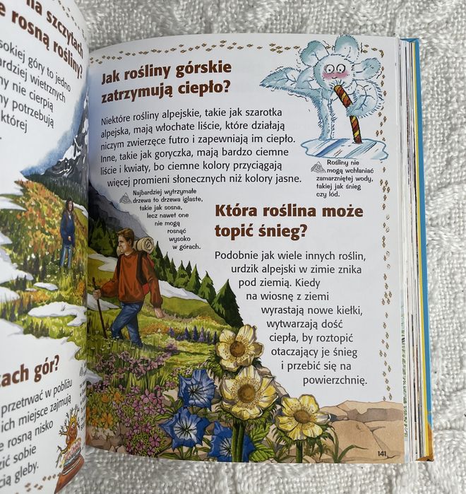 Księga przyrody dla dzieci: Kosmos, Nasza Planeta, Morza, Góry