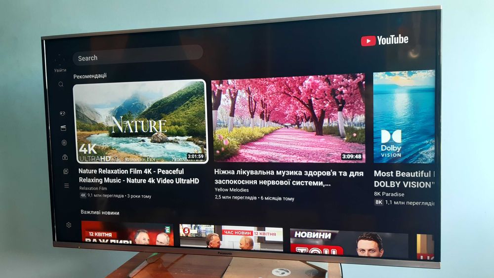 48" PANASONIC з YOUTUBE. модель TX-48AXW634, гарантія 6 місяців!!!
