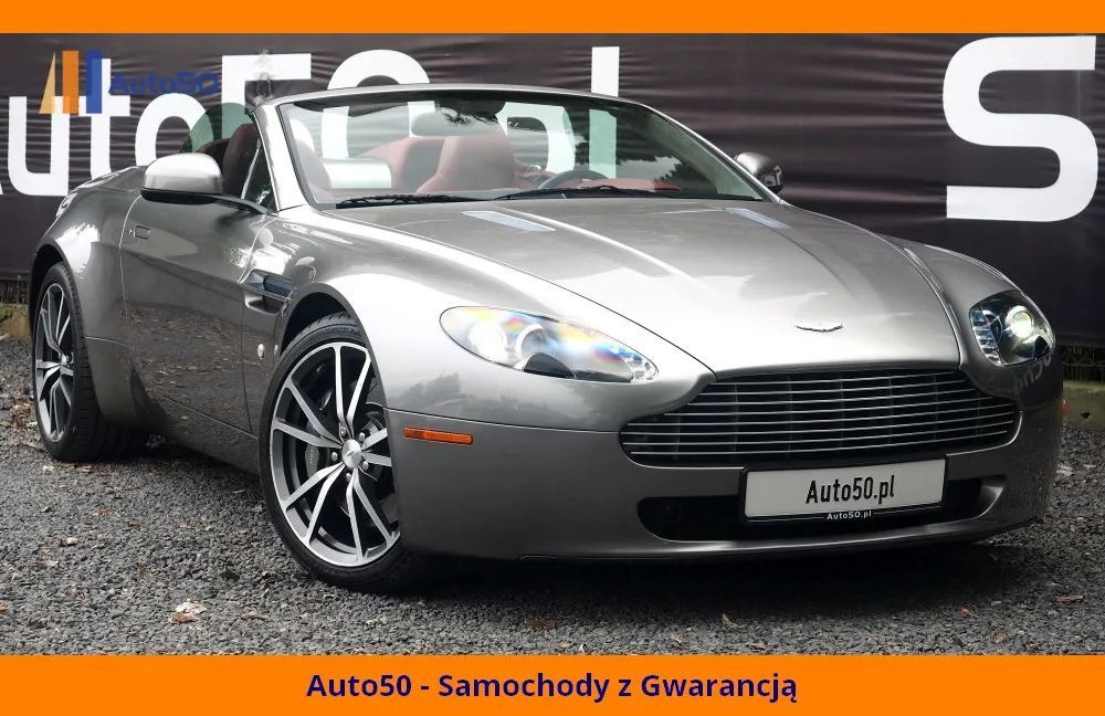 Aston Martin V8 Vantage Poliftowy 4.7 426KM Roadster CABRIO Genialny stan! Niski przebieg!