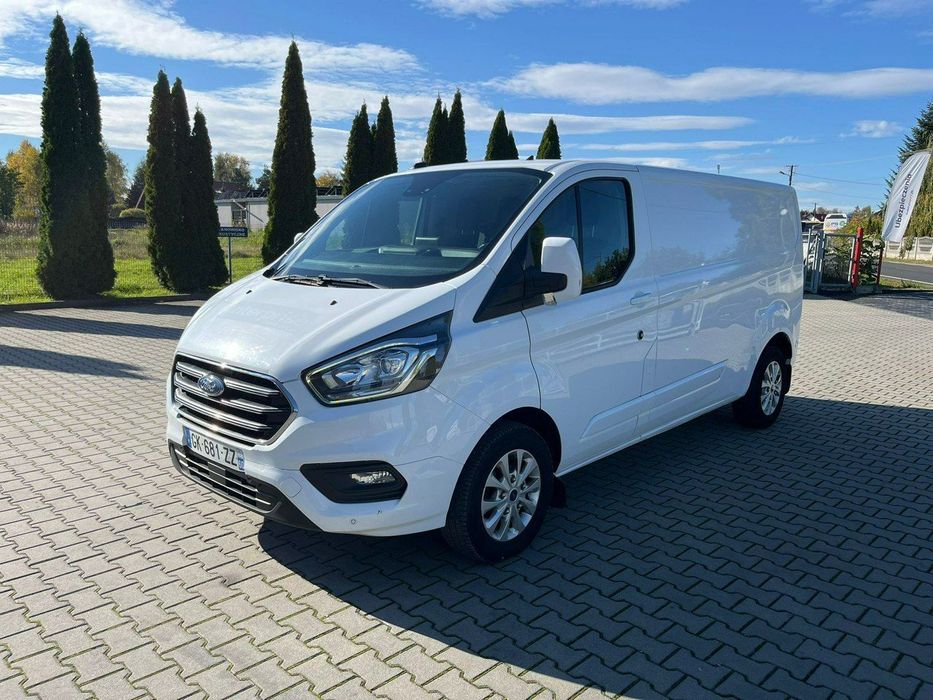 Ford Transit Custom  L2H1 2.0 130KM wersja LIMITED bogata wersja 08/2022