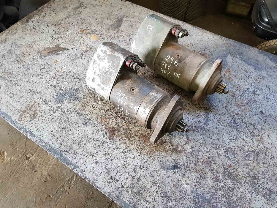 Стартер на двигун Mercedes-Benz OM 441, 401. Claas lexion, стартера