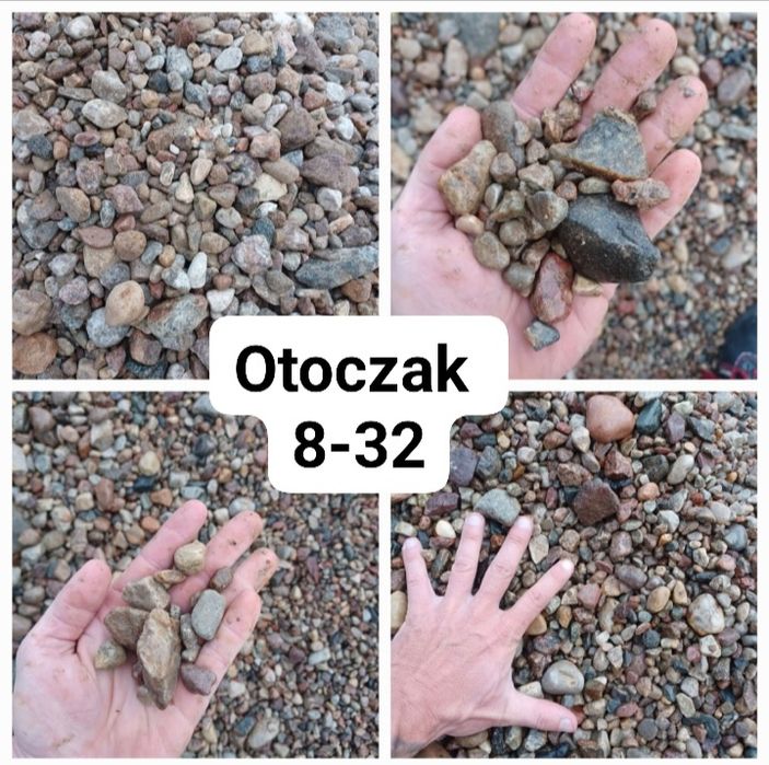 Kamień otoczak 2-8mm,8mm-16mm i 8-32