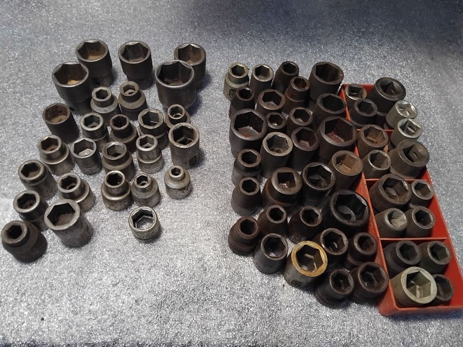 Набор інструмента часів СССР ключі торцові г-образні  головки накидні