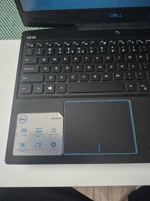 Mocny laptop Dell G3 3590 i5-9gen. GTX 1050 Office