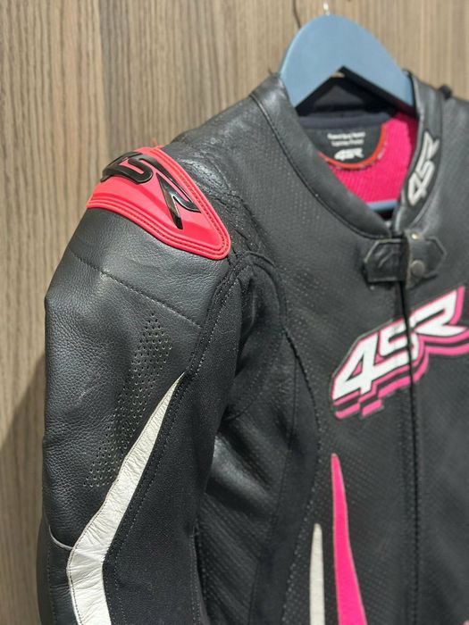 Kombinezon skórzany 4SR RR  Lady Pink roz. 34