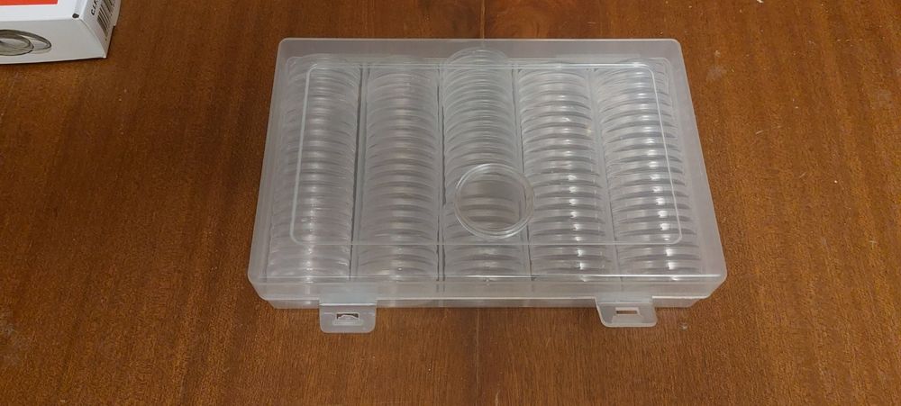 Капсули для монет ЗСУ 30 мм, в боксі 100 штук