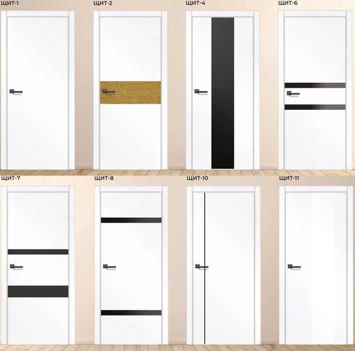 Межкомнатные двери (міжкімнатні двері) со склада и под заказ.