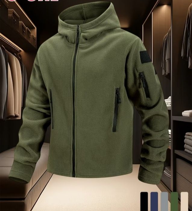 Флиска тактическая 3XL, темно синего, защитного, мультикам цвета.