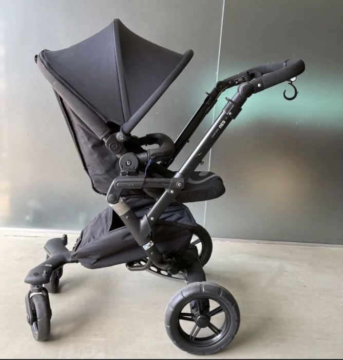 Duo carrinho + babycoque Concord preto