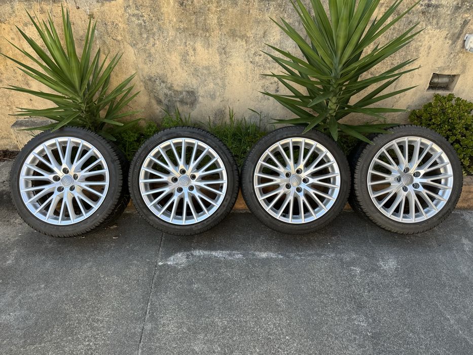 Jantes 18 originais Audi com Pneus