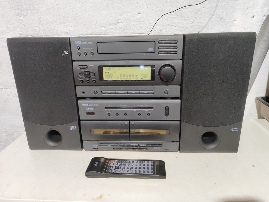 Wieża Audio Yamaha YST-NC1 Natural Sound Sprawna Pilot