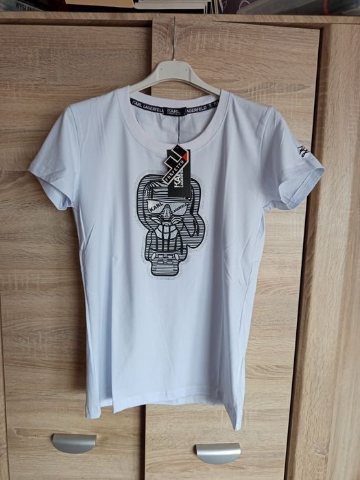 Bluzka bawełniana t-shirt damski L