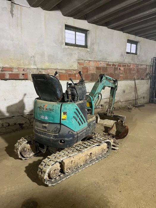 Mini giratoria kobelco sk09