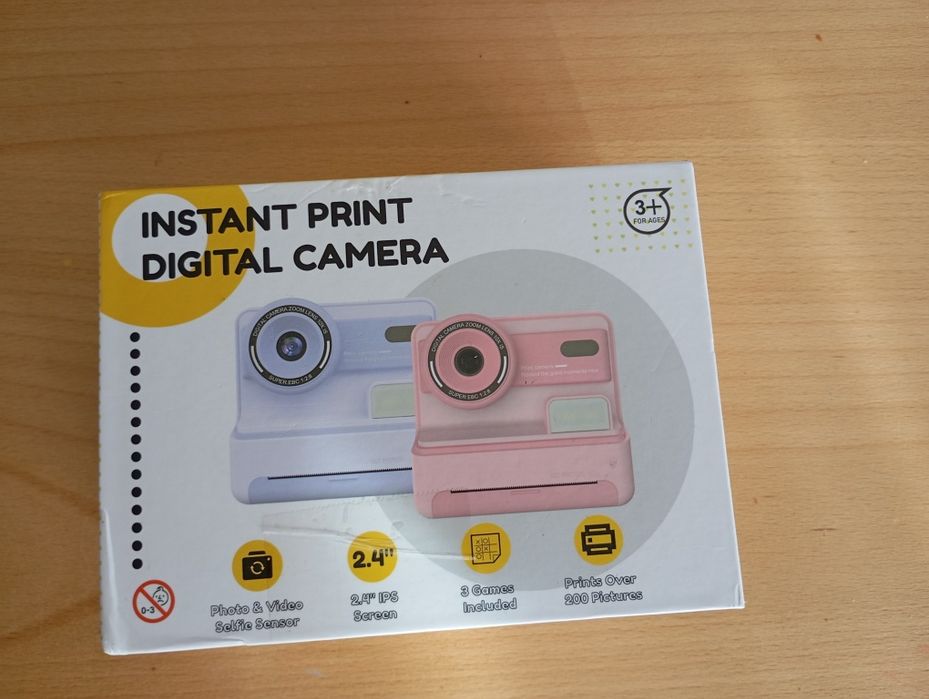 Aparat fotograficzny dla dzieci polaroid