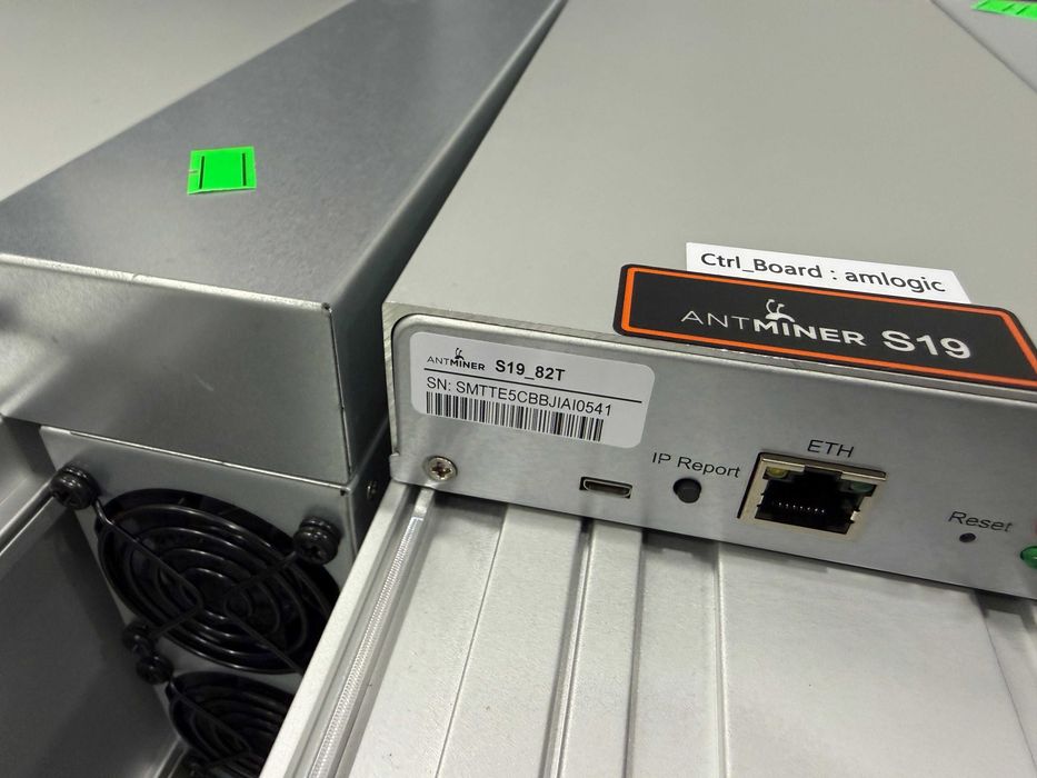 НАЯВНІСТЬ! NEW Asic Antminer S19 82 Th, Amlogic, Гарантія, асік