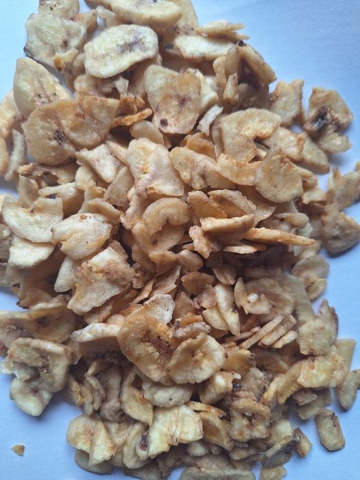 Suszony banan chips. 3 kg. Pokarm dla papug, królika, gryzonia. Zanęta