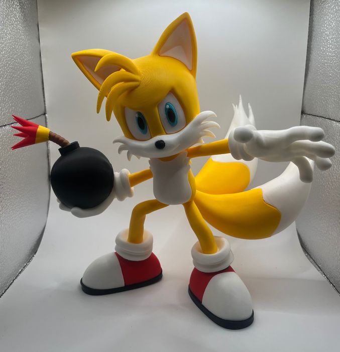 Sonic e guerreiras do K-Pop - impressão 3D