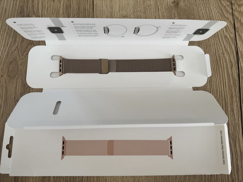 Bransoleta Apple Rose Gold oryginalna 44 mm