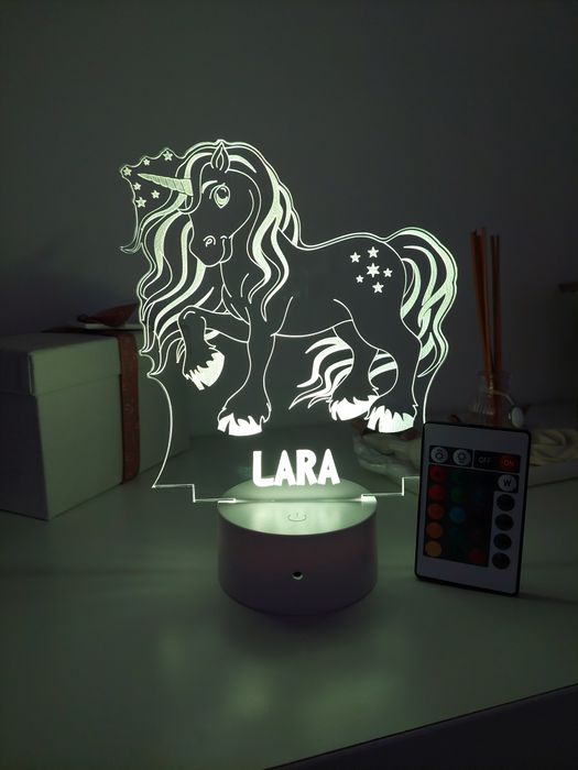Luz presença personalizada