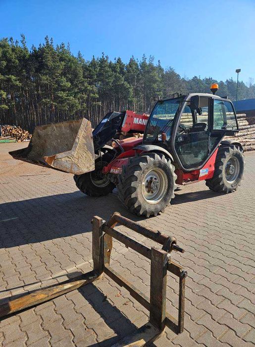 Ładowarka teleskop MANITOU MLT630 r.2005 bdb nowe opony ,łyżka, widły