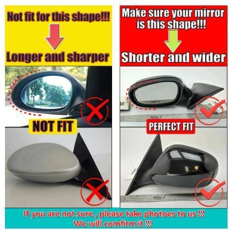 Capas / carcaça de espelhos em preto piano brilhante para BMW E90, E91, E92, E93 LCI M3 Look, E81, E82, E87, E88 LCI M1 Look 2010-2014