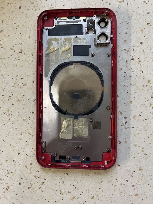 11 айфон red задня кришка оригінал