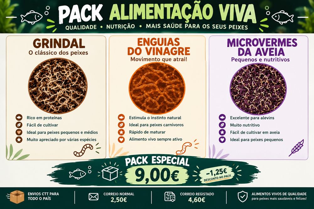 Pack 3 alimentos