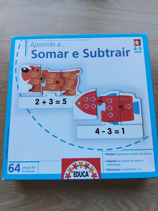 Puzzle (conjunto de 7 Puzzles de criança)