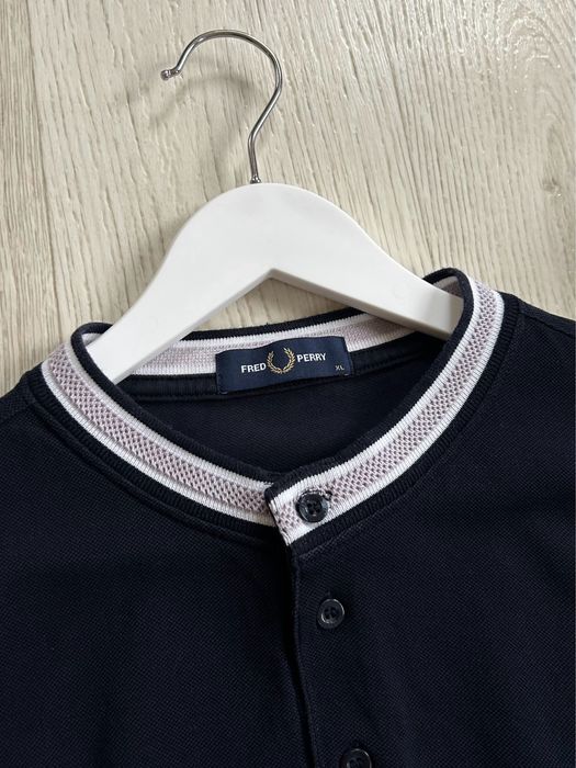 Fred Perry Polo Logo Tee Shirts Поло оригінал велике большое оригинал опт чёрное