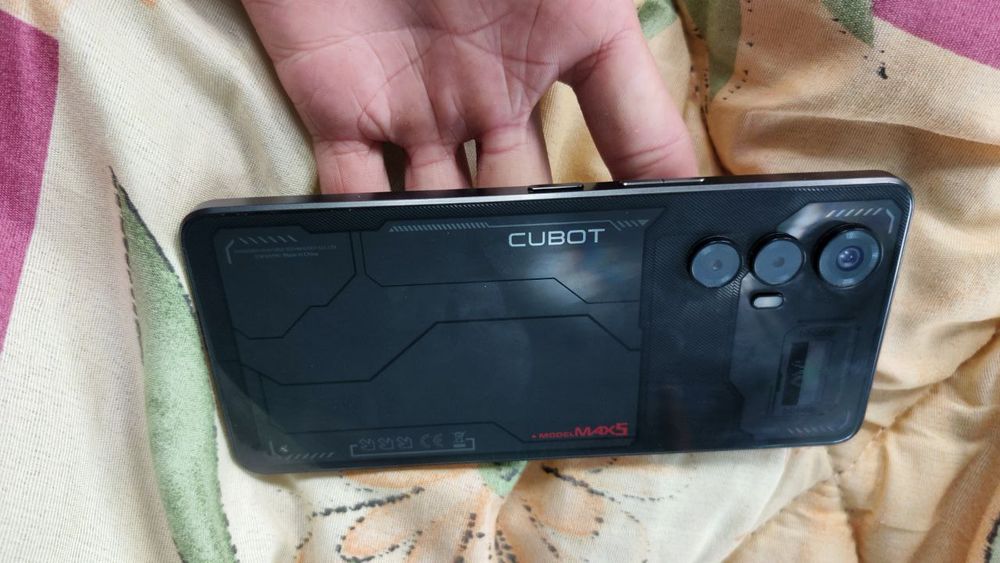 Смартфон Cubot Max 5 12/256Gb, 6,95” 144 гц IPS, 100 МП камери, NFC,