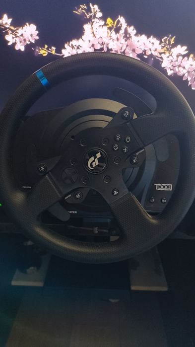 Thrustmaster t300rs GT + shifter Logitech (com adaptador)