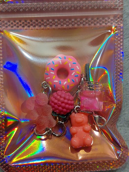 Charms 5 szt charms zestaw