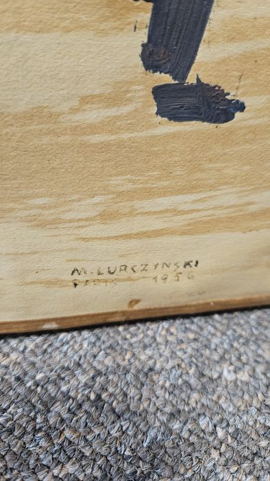 Obraz autorstwa M.Lurczyński 1956