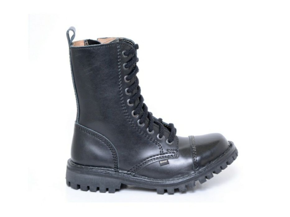 Glany buty harcerskie skóra naturalna Otmęt  36 trapery