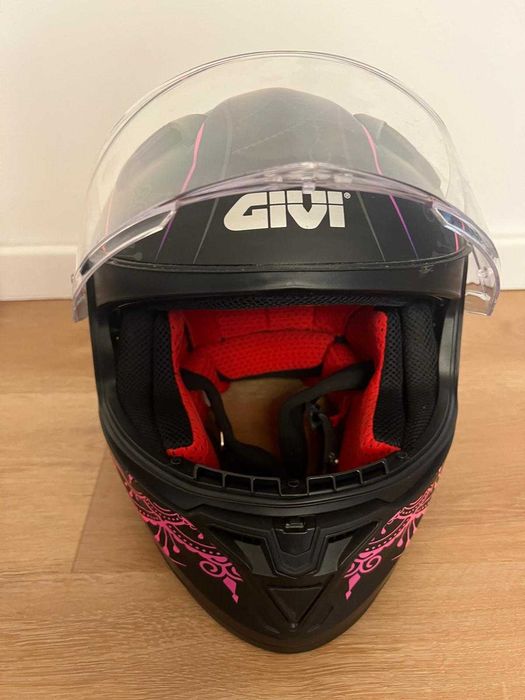 Capacete Givi 50.6 Stoccarda Mendhi COMO NOVO