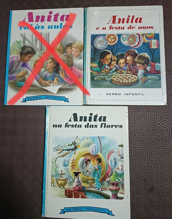 Livros da Anita, em bom estado
